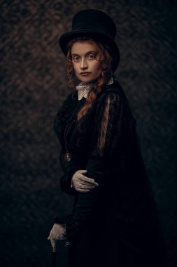 steampunk bayan portre