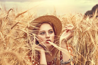 sonbahar buğday alanı