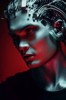 cyborg portresi