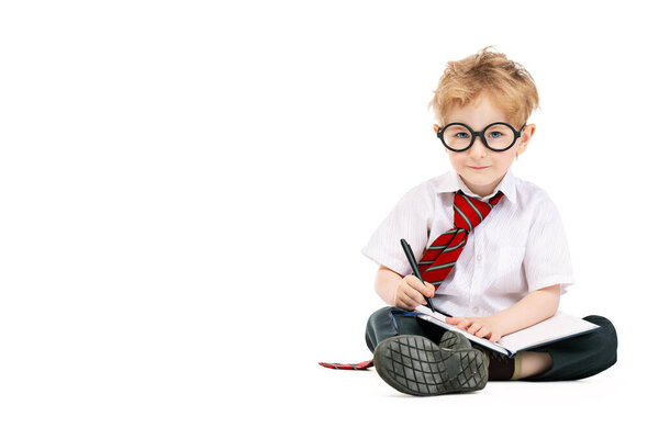 Письмо в блокноте
