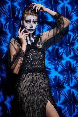 Şık cadılar bayramı görünüşü