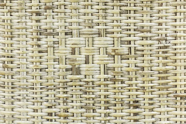 Close Bamboe Mandenmakerij Achtergrond — Stockfoto