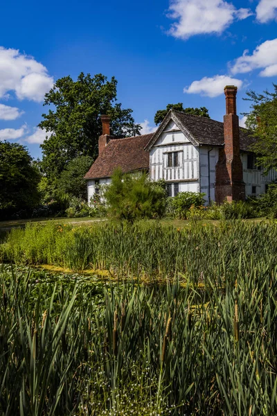 Ein Traditionelles Englisches Dorf Mit Alten Häusern — Stockfoto