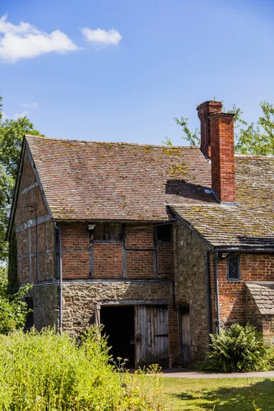 Ein Traditionelles Englisches Dorf Mit Alten Häusern — Stockfoto