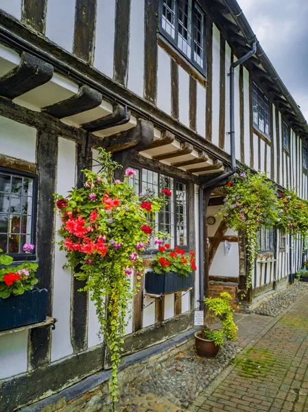 Edificio Storico Tradizionale Arden Vicino Stratford Avon Warwickshire Inghilterra — Foto Stock