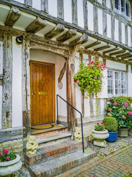 Edificio Histórico Tradicional Arden Cerca Stratford Avon Warwickshire Inglaterra — Foto de Stock