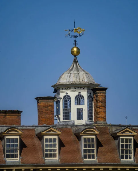 Charlecote Park Zámek Anglie Velká Británie — Stock fotografie