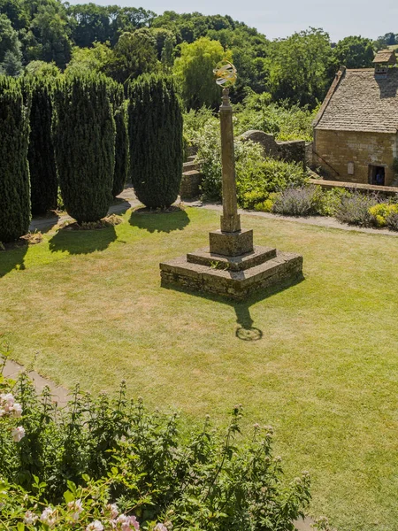 Tradiční Anglický Cotswold Vesnice Starými Domy Snowshill Gloucestershire — Stock fotografie