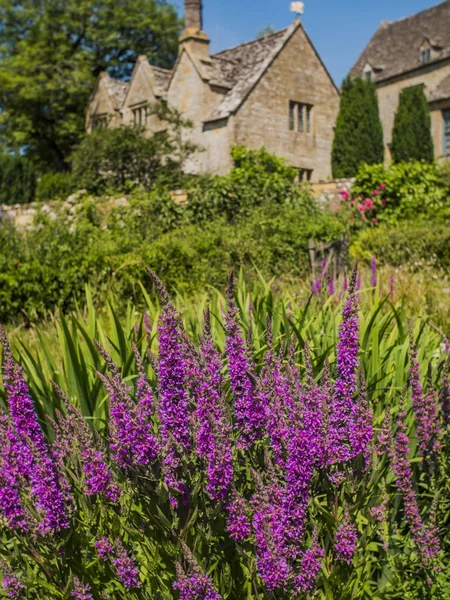 Tradiční Anglický Cotswold Vesnice Starými Domy Snowshill Gloucestershire — Stock fotografie