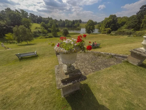 Grunder Estate Och Turist Attraktioner Dudmaston Hus Shropshire England Storbritannien — Stockfoto