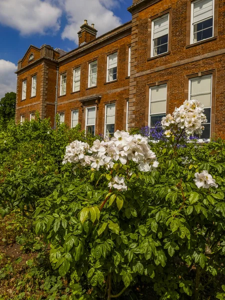 Grundstück Anwesen Und Touristenattraktionen Dudmaston House Shropshire England — Stockfoto