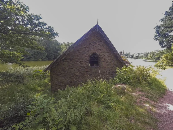 Důvody Nemovitostí Turistických Atrakcí Dudmaston Dům Shropshire Anglie Velká Británie — Stock fotografie