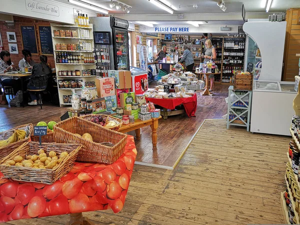 Jardín Centro Granja Tienda Warwickshire Inglaterra Reino Unido Jardinería Flores —  Fotos de Stock