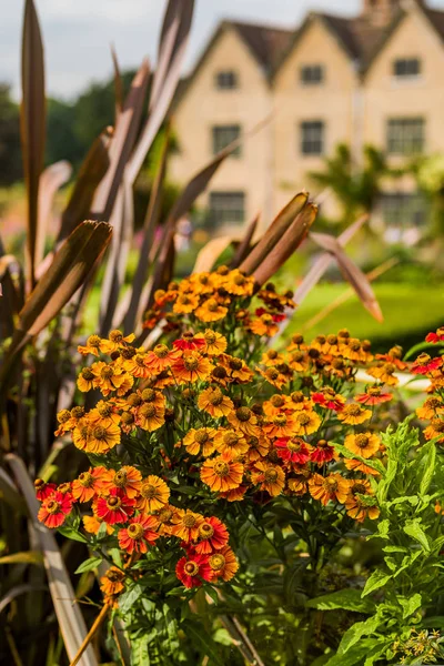 Jardines Packwood House Casa Señorial Warwickshire England — Foto de Stock