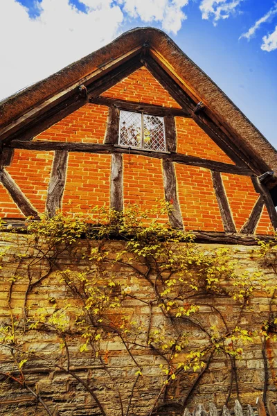 Huis Een Straat Een Dorp Verenigd Koninkrijk — Stockfoto