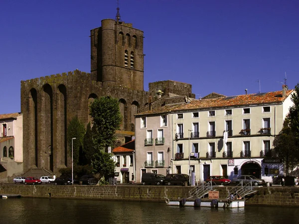 Francia Languedoc Roussilon Ciudad Turística Agde — Foto de Stock