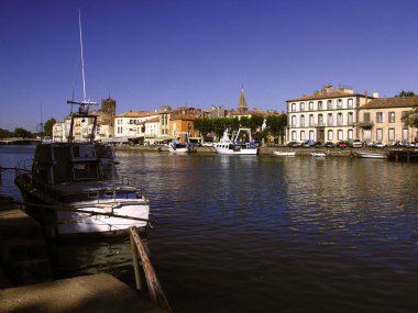Fransa. Languedoc-roussilon turistik şehir Agde
