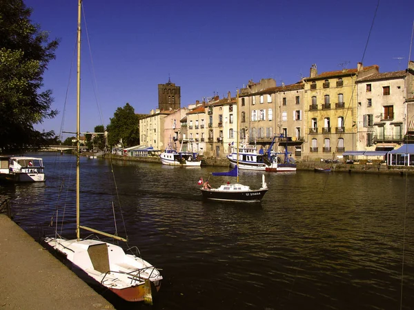 Frankreich Languedoc Roussilon Touristenstadt Agde — Stockfoto