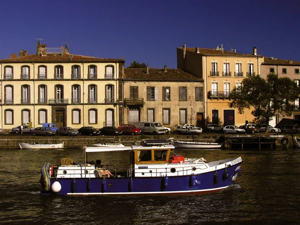 Francia Languedoc Roussilon Città Turistica Agde — Foto Stock