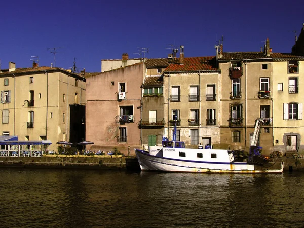 Франс Languedoc Rozlon Туристический Город Agde — стоковое фото