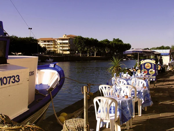 France Languedoc Roussillon Resort Tourist Town Agde — Stock Photo, Image