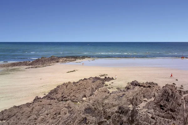 Vista Della Costa Rocciosa Giorno Francia — Foto Stock