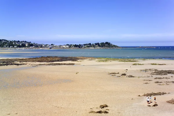 Vue Sur Littoral Rocheux Jour France — Photo