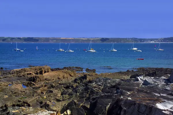 Frankreich Bretagne Küste Amorique Region — Stockfoto