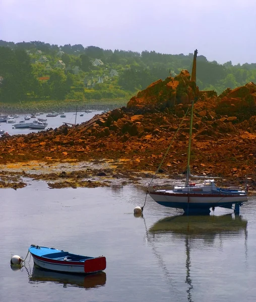 Fransa Finistère Amorique Sahil Tatil Tatil Seyahat Hedef Europe — Stok fotoğraf