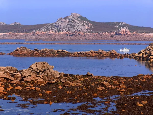 Francia Finistere Costa Amorica Vacanze Destinazione Europa — Foto Stock