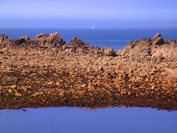 Francie Finistere Amorique Pobřeží Dovolená Dovolená Cestování Evropa Cíle — Stock fotografie