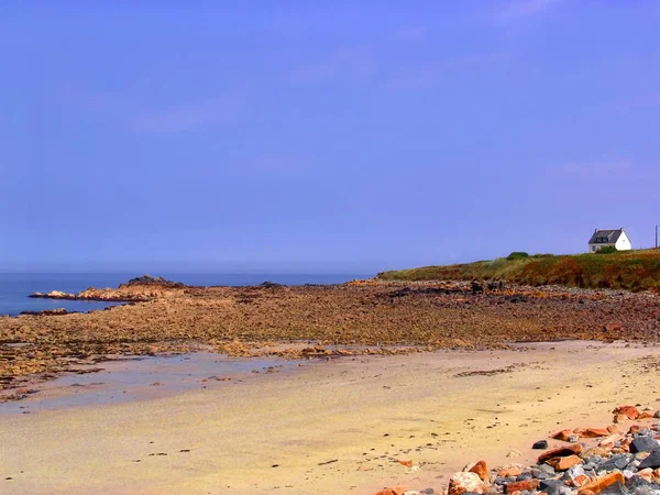 Playa Vacía Durante Día Francia —  Fotos de Stock