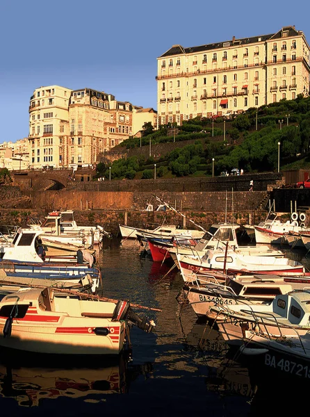 Akwitania Francja Pirenejów Atlantique Turystycznych Miasta Biarritz — Zdjęcie stockowe