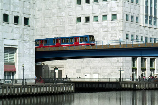 London Docklands Canary Wharf — Stockfoto