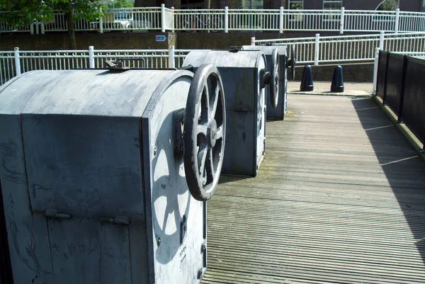 London Docklands Canary Whrf England — Stock Photo, Image