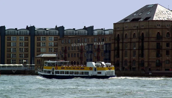 London Docklands Canary Whrf England — Fotografia de Stock