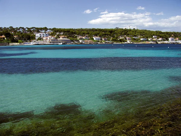 Evler Kayalık Deniz Kıyısında Provence Adlı Gündüz Fransa — Stok fotoğraf