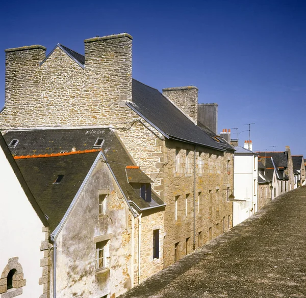 Θέα Της Αρχαίας Αρχιτεκτονικής Της Γαλλίας Την Ημέρα — Φωτογραφία Αρχείου