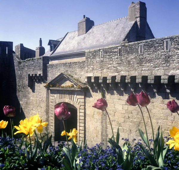 Vista Arquitectura Antigua Francia Durante Día — Foto de Stock