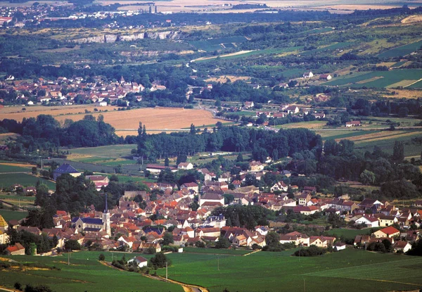 Vinhas Borgonha França Europa — Fotografia de Stock