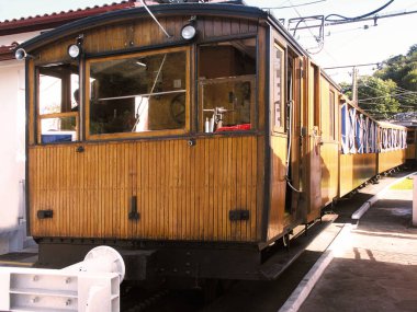 gündüz de La kişilik demiryolu de eski tren görünümünü