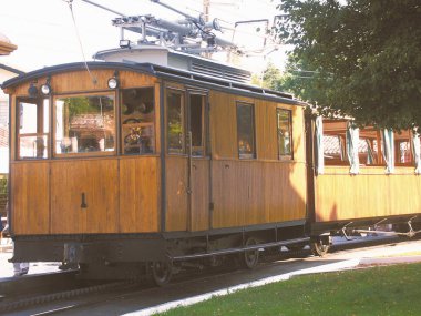 gündüz de La kişilik demiryolu de eski tren görünümünü