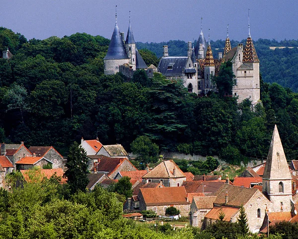 Widok Starożytnej Architektury Francji Ciągu Dnia — Zdjęcie stockowe