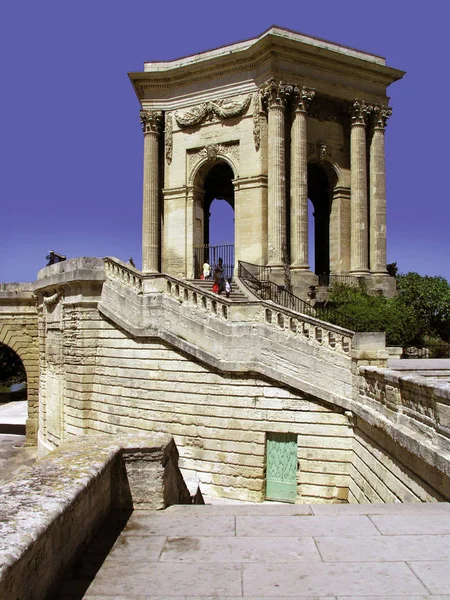 Francia Linguadoca Circa Ottobre 2002 Veduta Della Porte Peyrou Giorno — Foto Stock