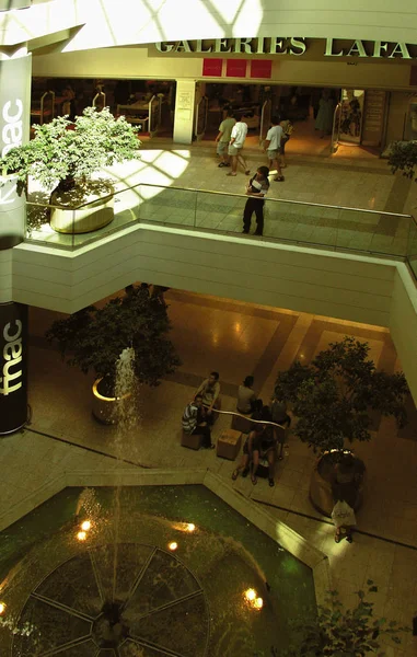 Vista Interior Shopping Center Languedoc França — Fotografia de Stock