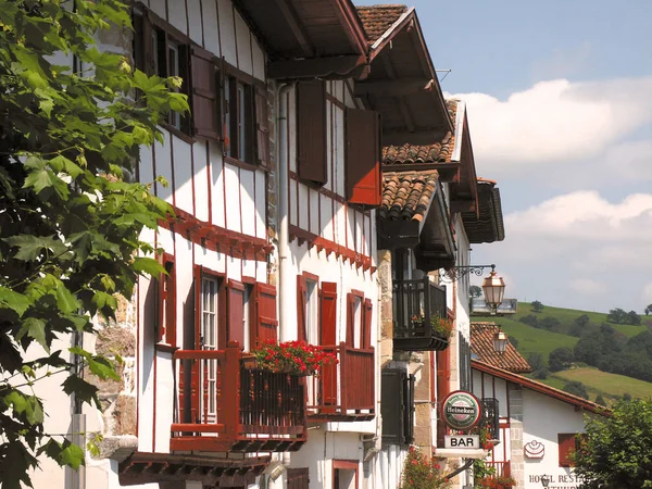 Antigua Arquitectura Del País Vasco Francia —  Fotos de Stock