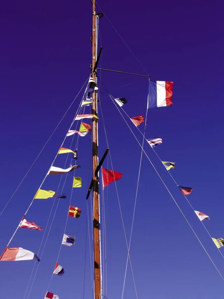 フランス ラングドック ルシヨン ポート南フランスのカマルグ — ストック写真