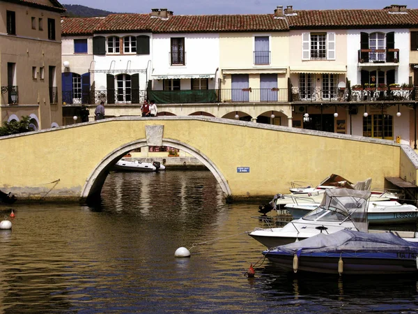 Francia Provenienza Cotes Azur Var Grimaud Portuale — Foto Stock