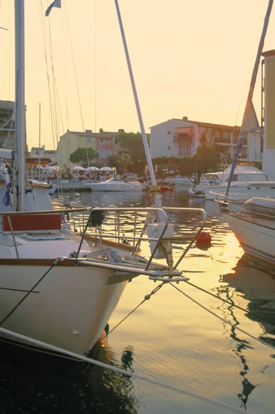 Francia Provenza Cotes Azur Var Puerto Grimaud — Foto de Stock