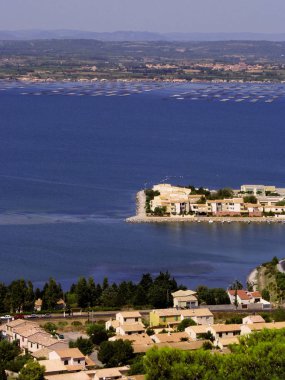 Fransa. sete, Languedoc-roussilon turist resort